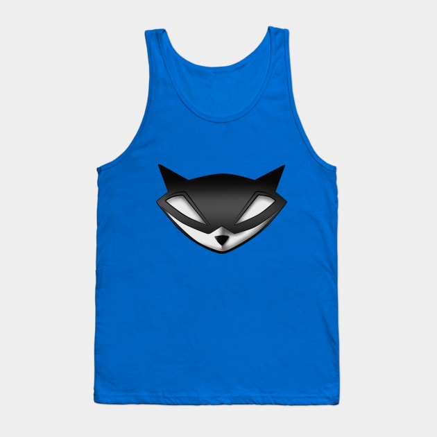 Black Sly Cooper Symbol Tank Top by PocketLocket